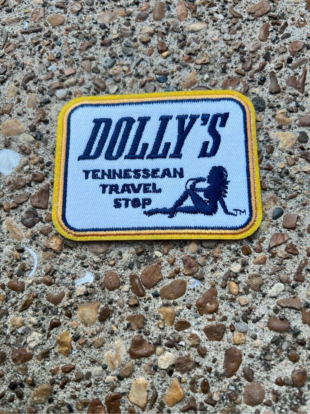Dolly Parton Dolly’s Tennessean Travel Stop Embroidered Patch for Vest/Jacket